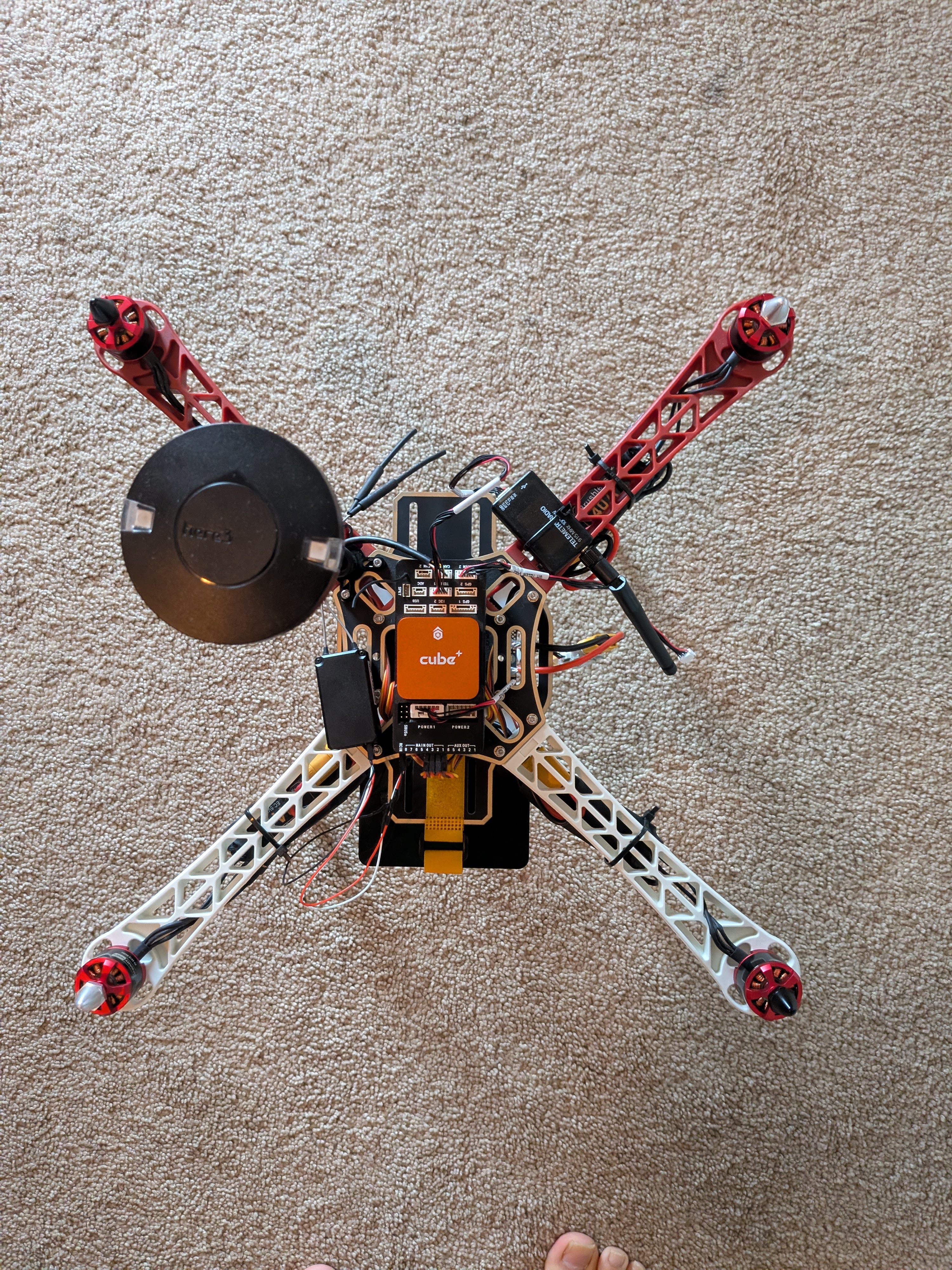 Drone JJ Ross - Vista superior